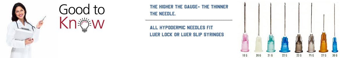 Buy 1 Inch Hypodermic Needles