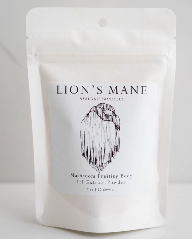 Faire.com's Lion's Mane Mushroom Powder 2 oz. | 50 servings for enhanced cognition.