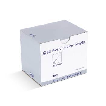 BD PrecisionGlide Hypodermic Needles 27G x 1 1/4" (50 Pack) - BACKORDERED