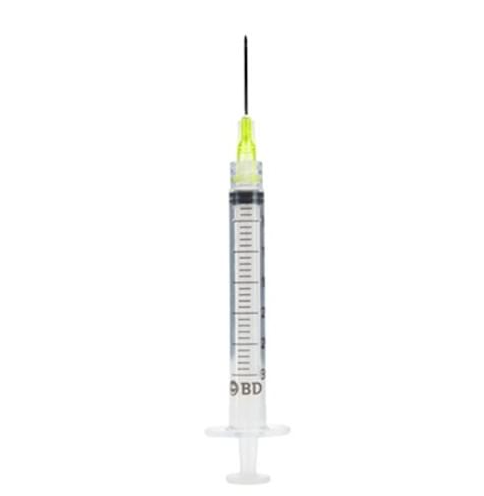 BD 3cc (3ml) 20G x 1 1/2" Luer-Lok Syringe w/ PrecisionGlide Needle (10 pack)