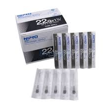 1cc (1ml) 22G x 1 1/2" LUER LOCK Syringe and Hypodermic Needle Combo (50 pack)