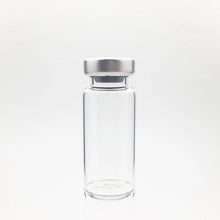 A transparent ALK sterile empty vial 10cc (10ml) on a white background, emphasizing its sterility.